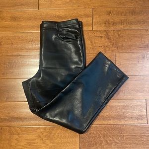 Aritzia Leather Pants